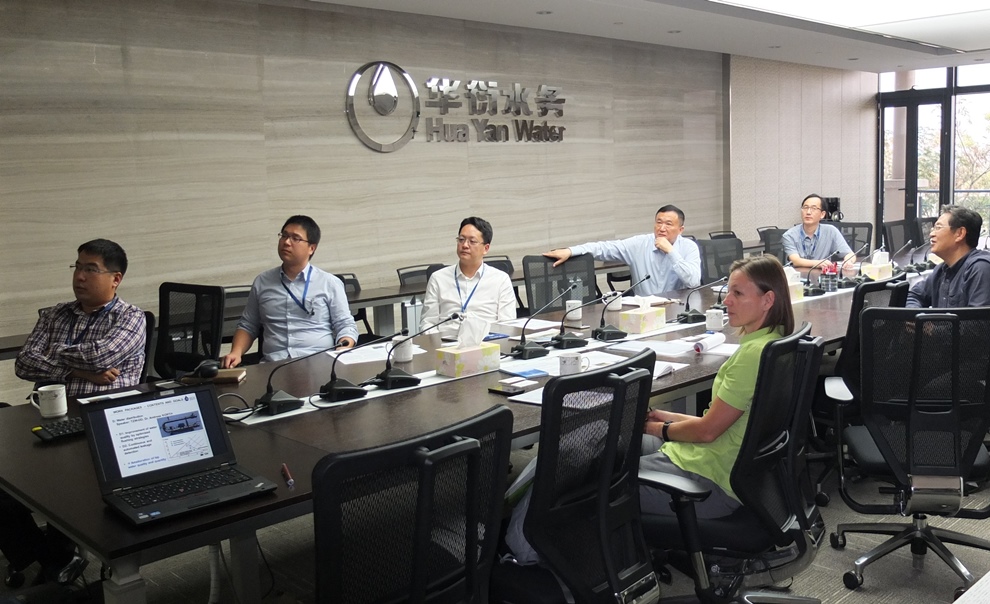 Meeting at Hua Yan Water